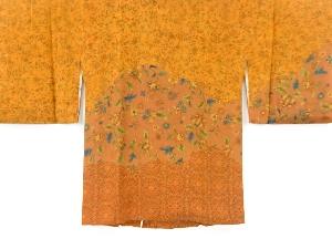 唐花模様絵羽道行コート